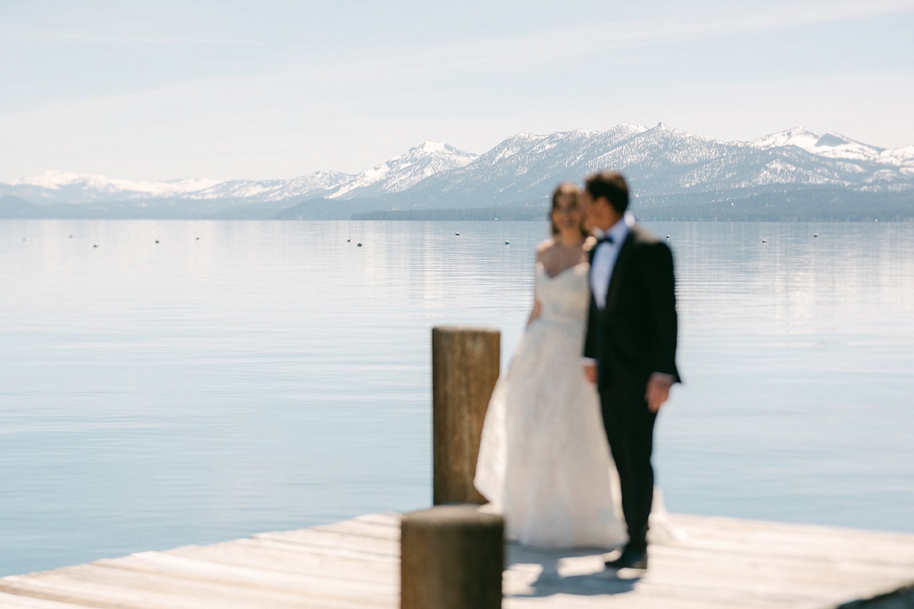 Wedding florals by Golden Flowers at Palisades Tahoe High Camp, Lake Tahoe